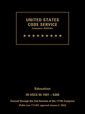 cover image of United States Code Service
